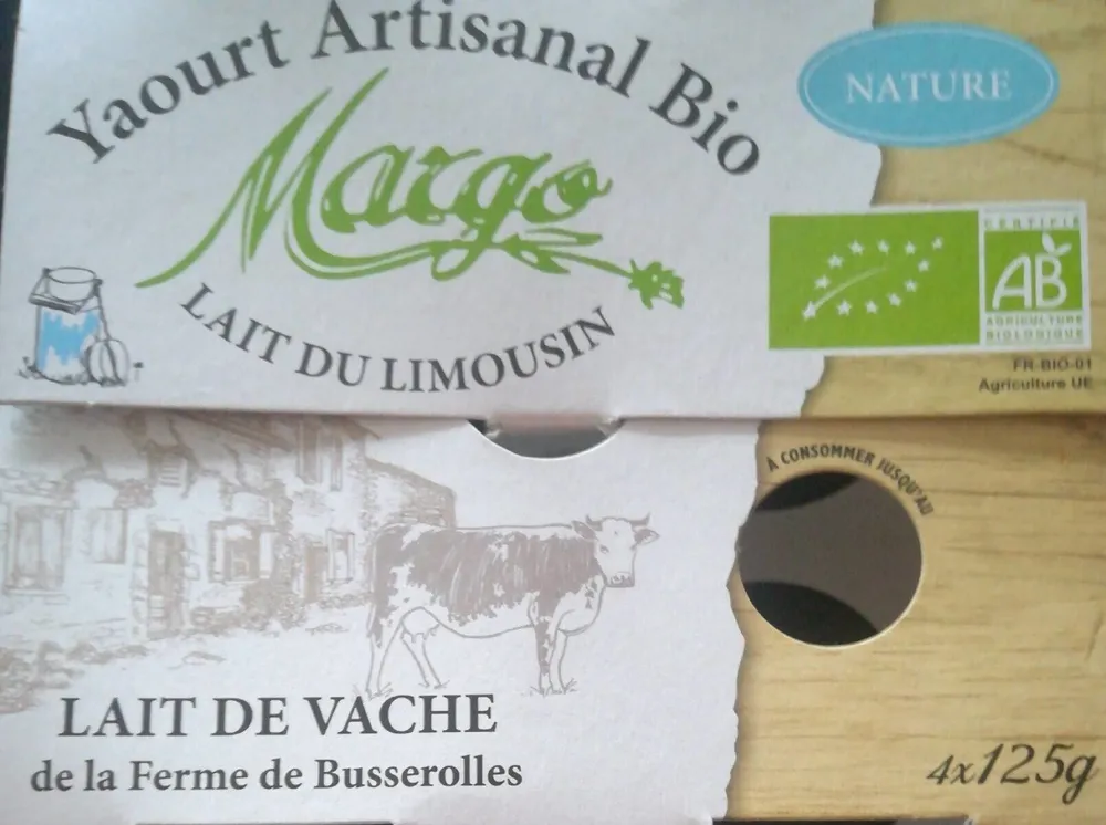 Yaourt artisanal bio - Nature