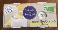 Yaourt brebis bio citron