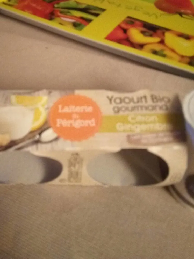 Yaourt Gourmand Citron Gingembre