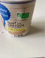 Yaourt à la grecque - Vanille de Madagascar