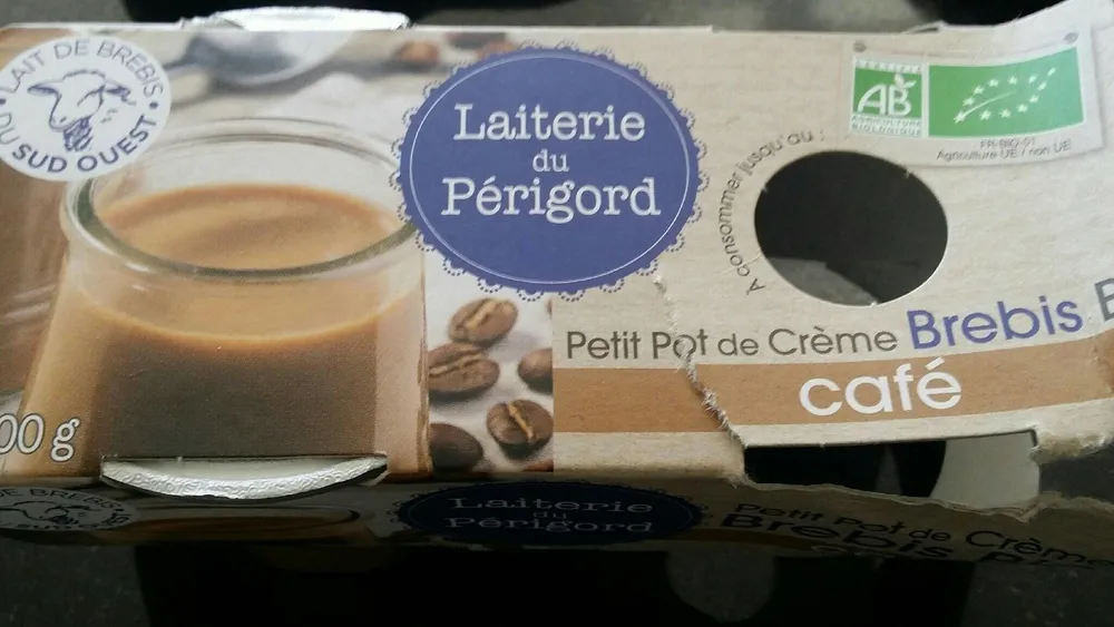 Petit pot de crème Brebis Bio - Café