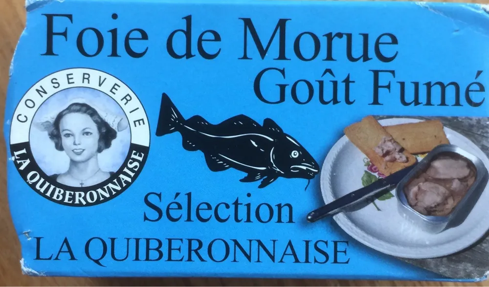 Foie de morue (goût fumé)