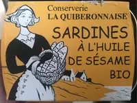 Sardine a l'huile de sesame bio