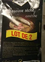 Saucisse sèche courbe