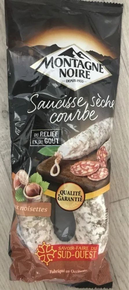 Saucisse sèche courbe