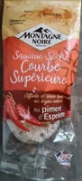 Saucisse seche courbe supérieur au piment d'Espelette