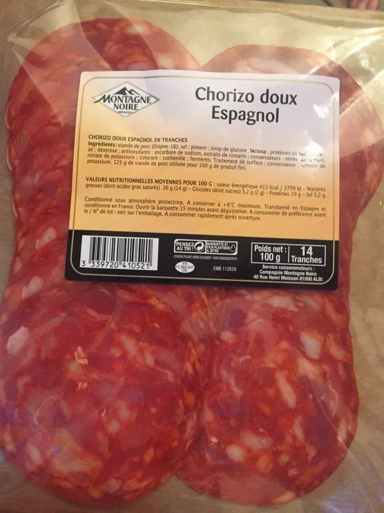 Chorizo doux