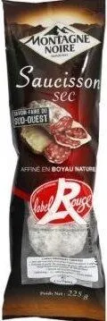 Saucisson sec affiné nature