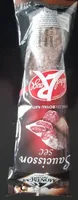 Saucisson sec affiné en boyau naturel