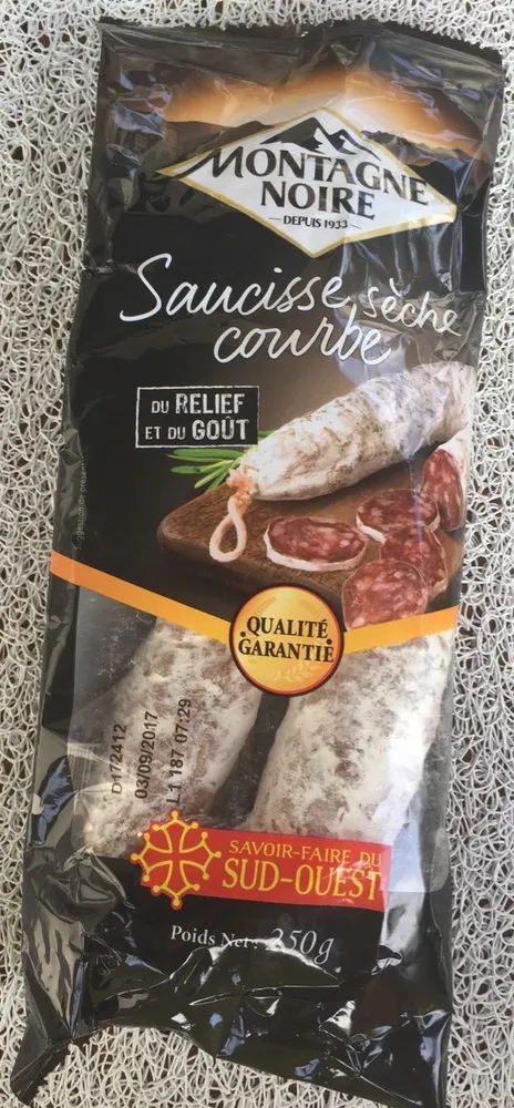 Saucisse Sèche Courbe Pur Porc