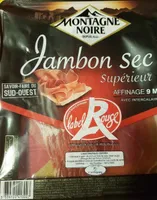 Jambon Supererieur Sec 9 Mois Label Rouge Montagne Noir