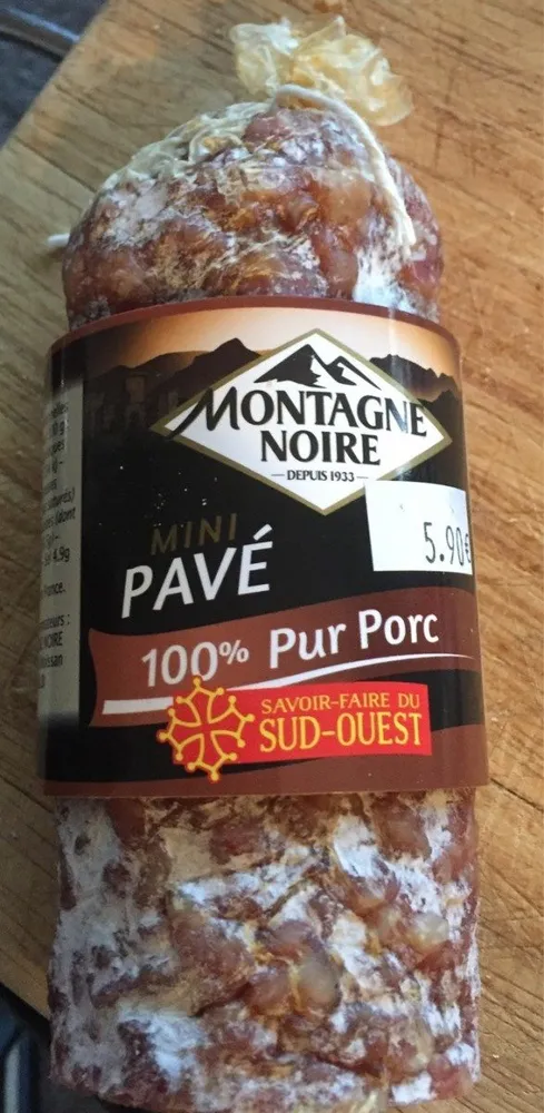 Mini pavé pur porc