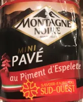 Mini pavé au piment d'espellette