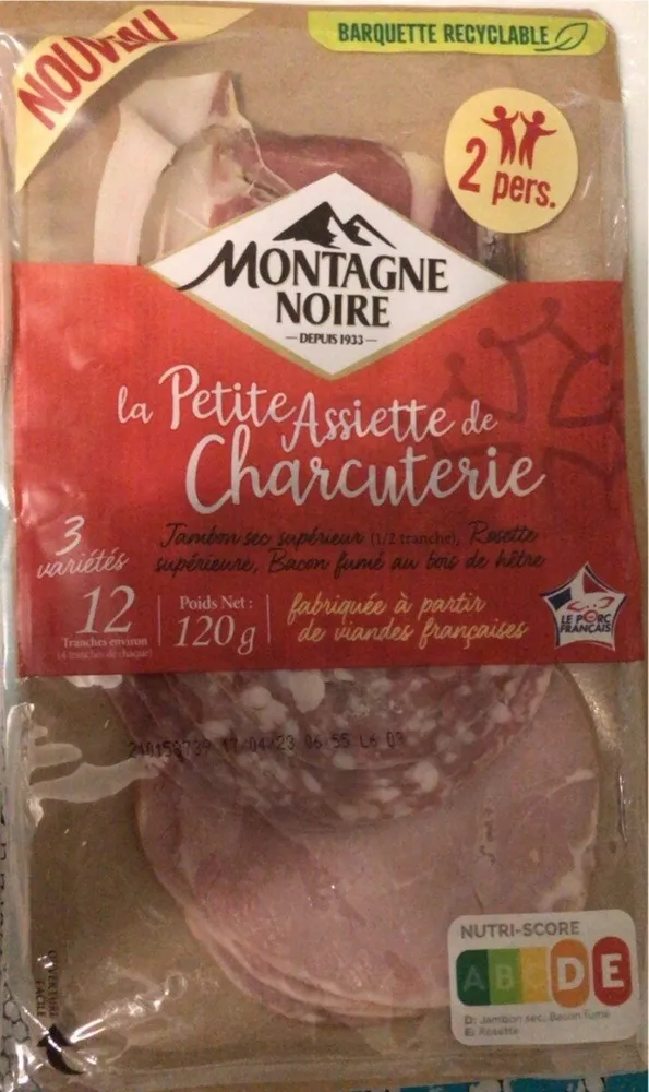 Petite assiette de charcuterie