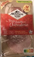 Petite assiette de charcuterie
