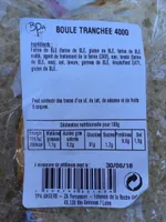Boule tranchee