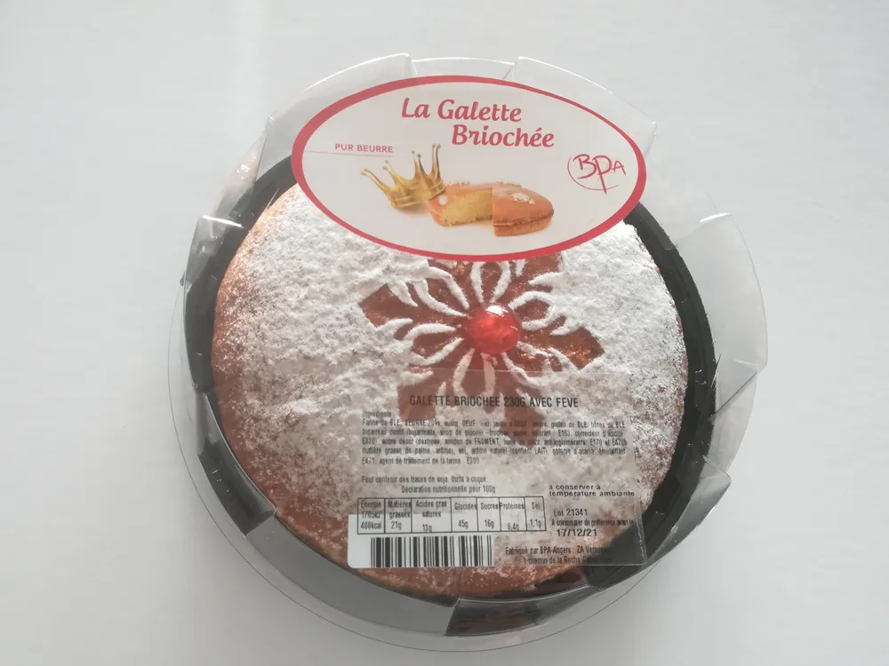La galette briochée 350g