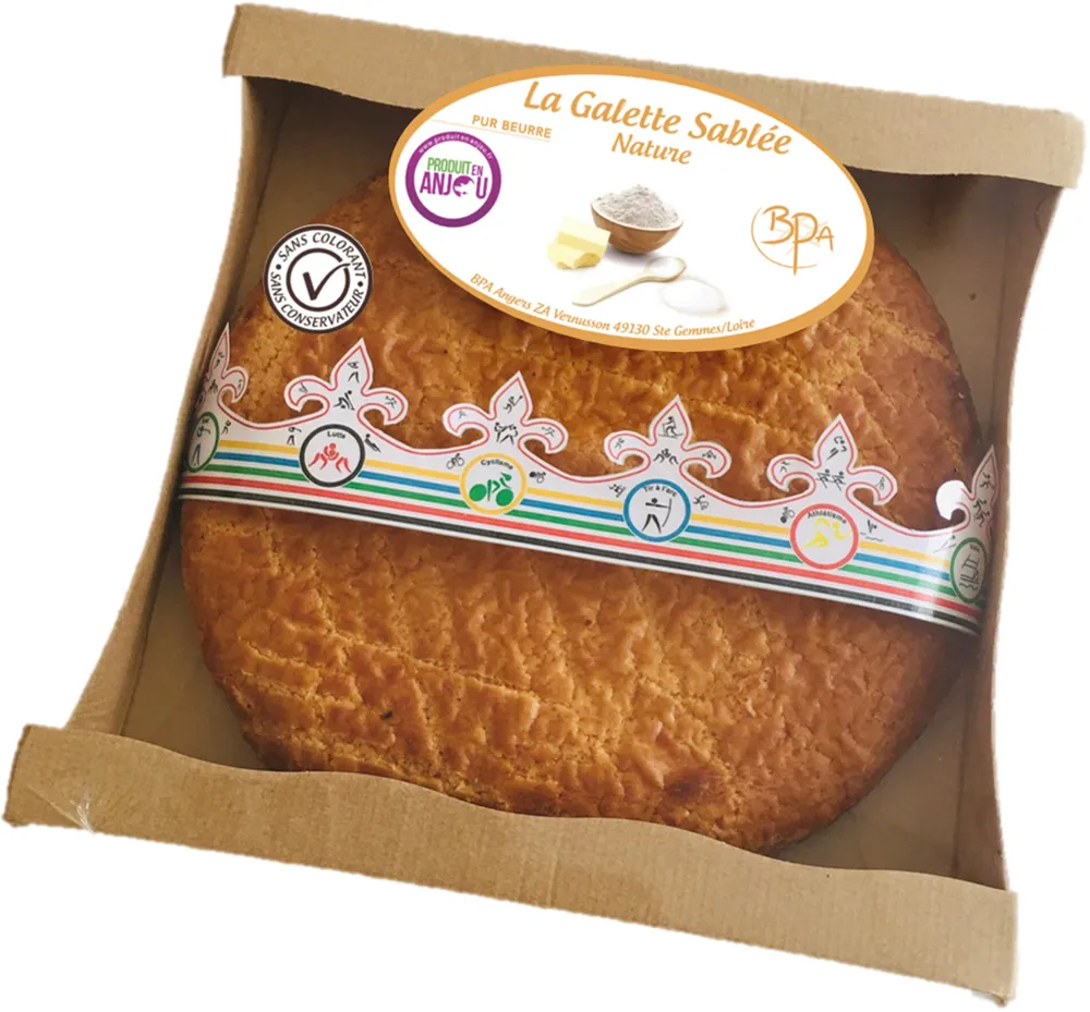 Galette sablée nature 300g avec FEVE