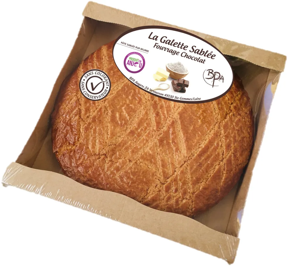 La Galette Sablée Fourrage Chocolat 400g