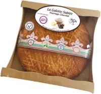 Galette sablée chocolat aromatisée 400g