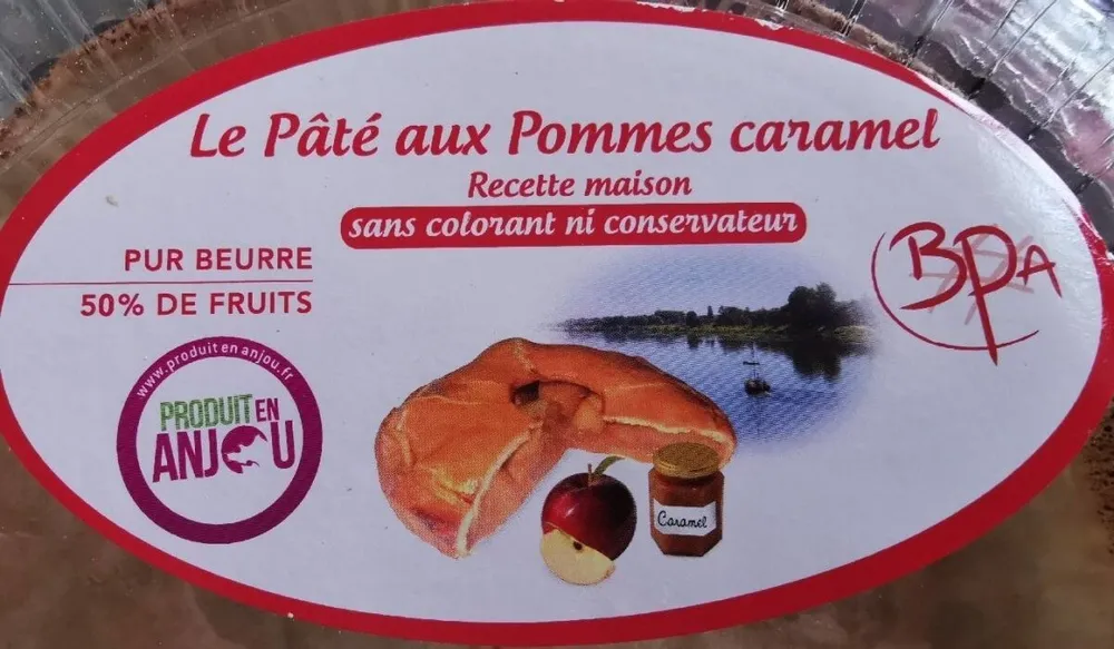 Pâté aux pommes caramel