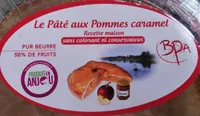 Pâté aux pommes caramel