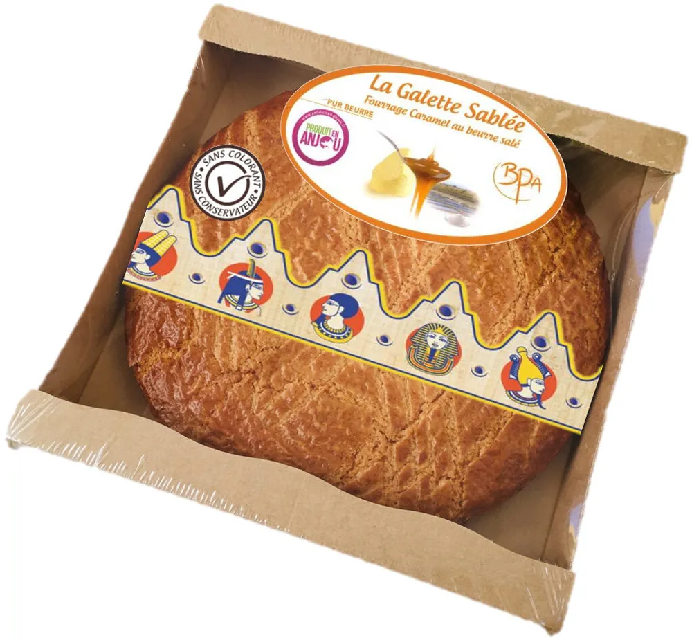 Galette Sablée Caramel au beurre salé 400g avec fève