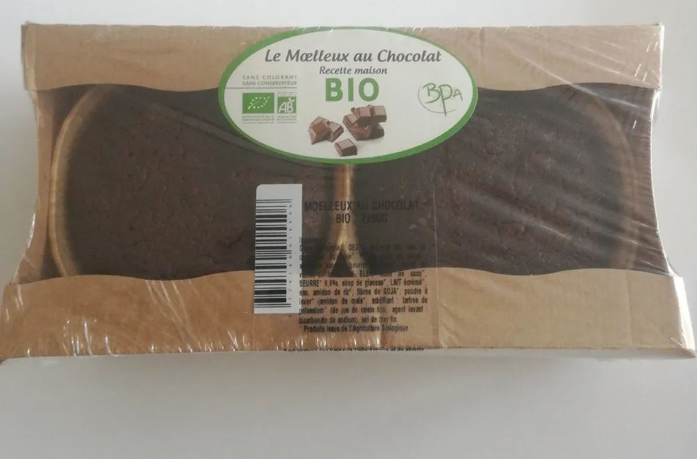 Moelleux au chocolat BIO