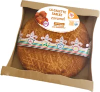 Galette sablee caramel- 6/8 parts 400g feve
