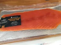 Saumon atlantique élevé en Écosse fumé 8 tranches