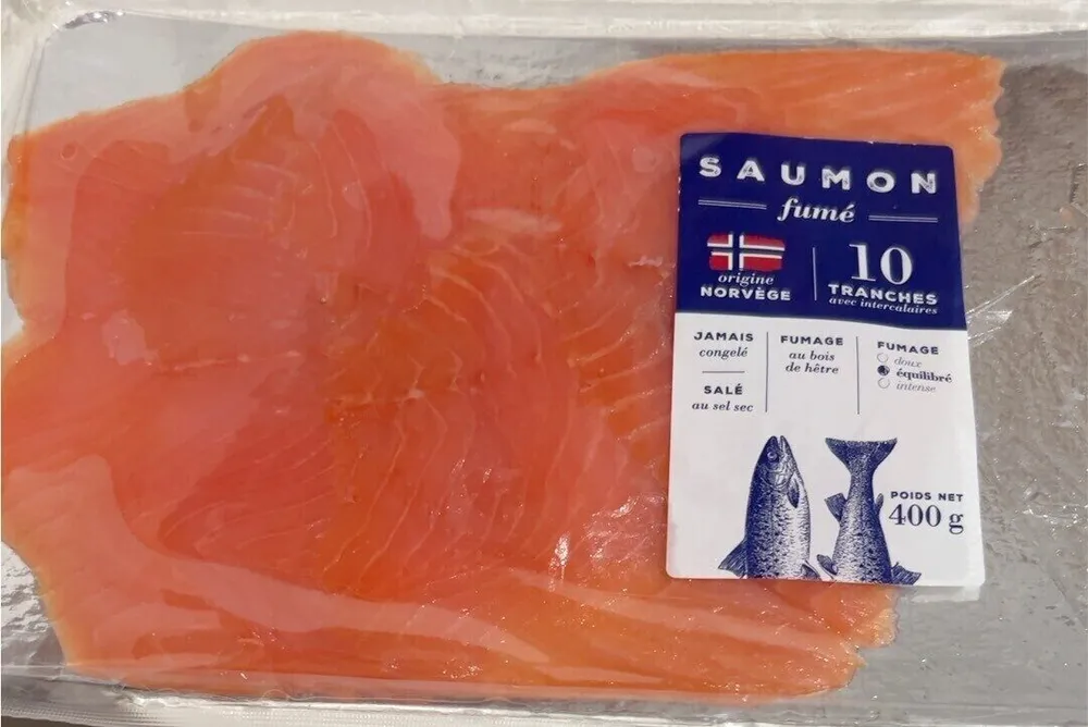 Saumon fumé de Norvège