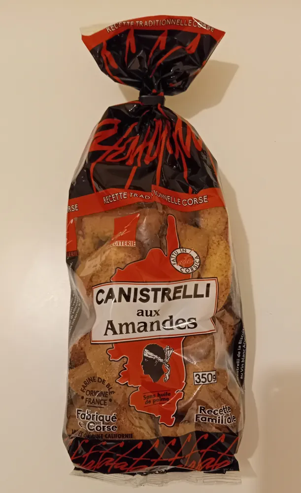 Canistrelli aux Amandes