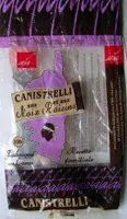 CANISTRELLI aux Noix et aux Raisins