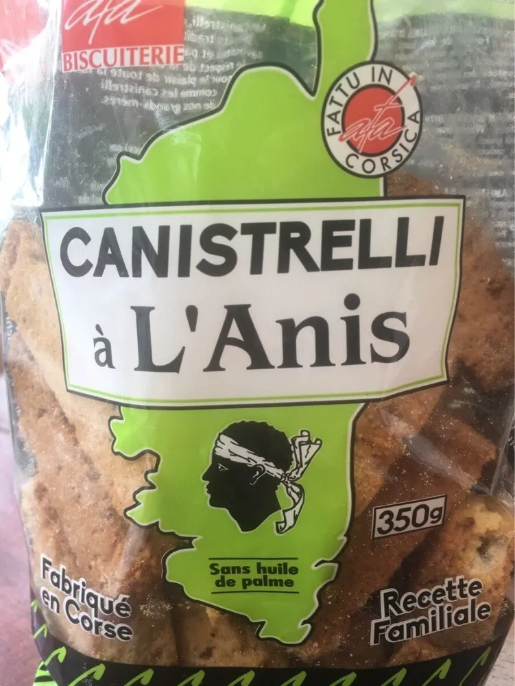 Canistrelli à l'anis
