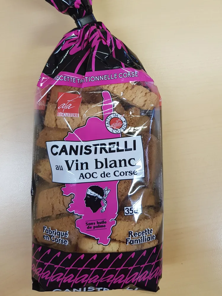 Canistrelli au vin blanc