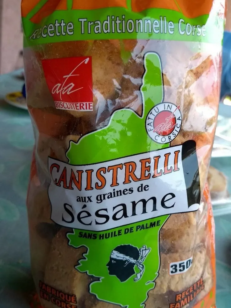 Canistrelli aux graines de sésame