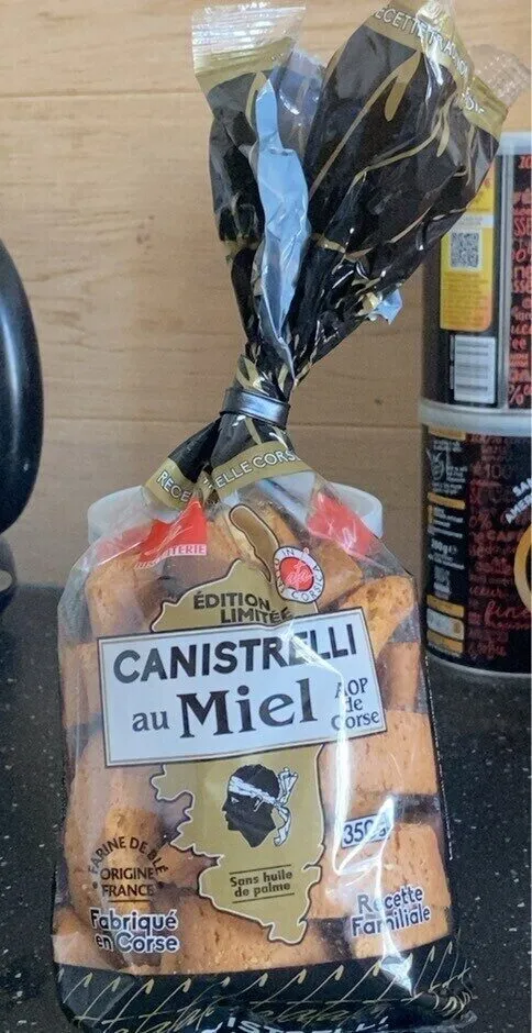 Canistrelli au miel AOP de Corse