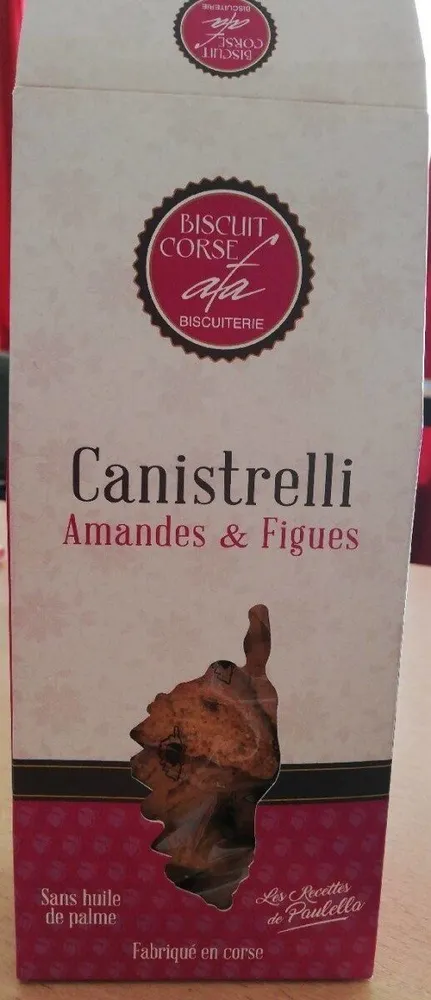 Canistrelli Amandes & Figues