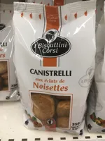 Canistrelli aux éclats de noisettes