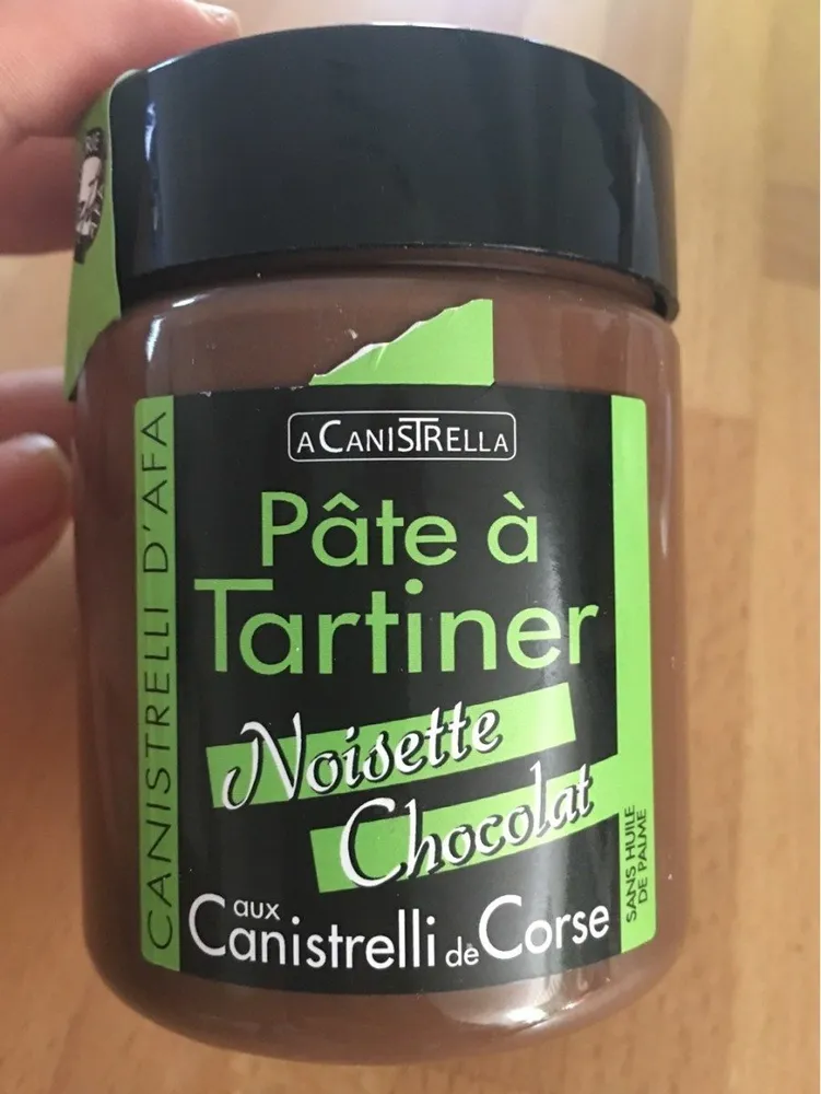 Pâte à tartiner aux canistrelli d'Afa