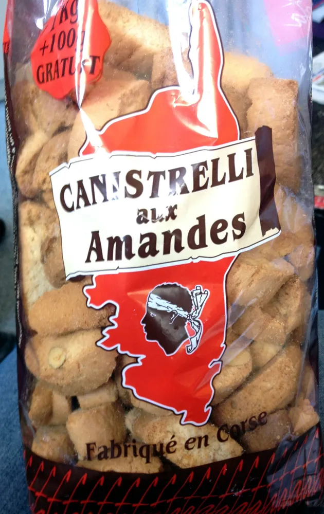 Canistrelli aux amandes