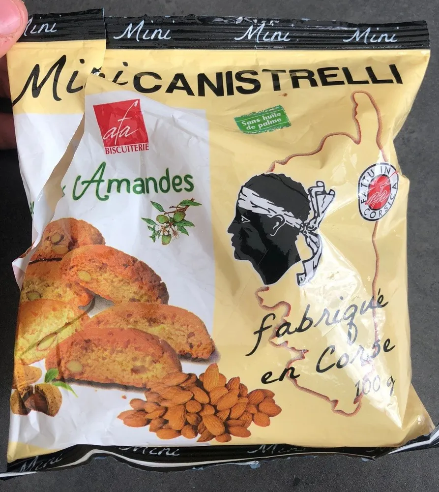 Canistelli aux amandes