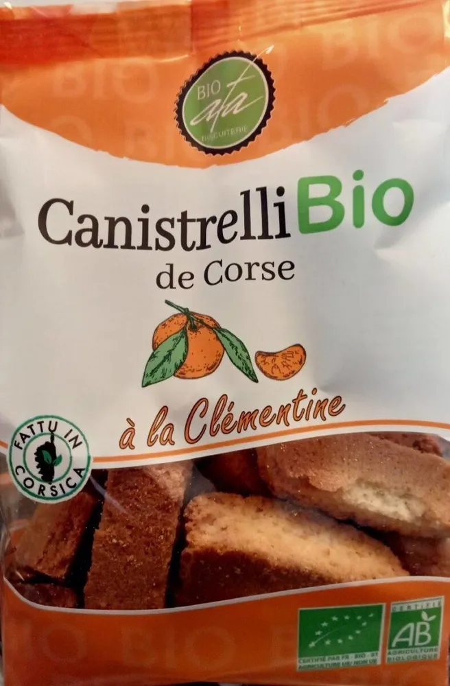 Canistrelli de Corse à la clémentine