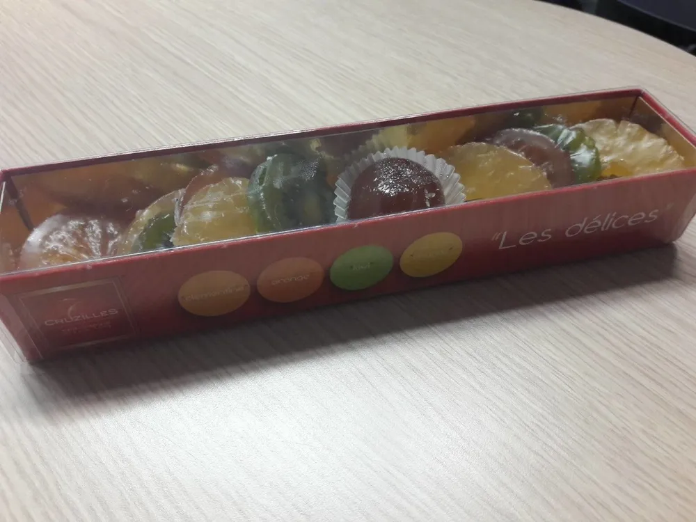 Les délices (fruits confits)