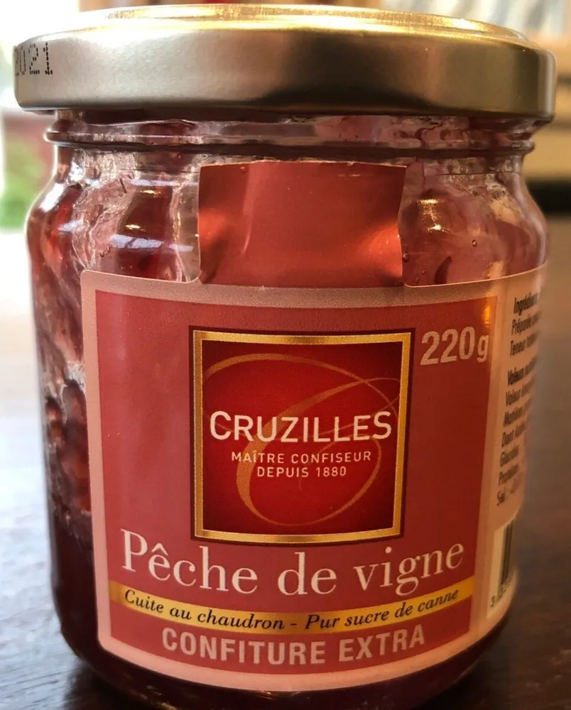 Noêl Cruzilles, Confiture De De Pêche De Vigne 370g