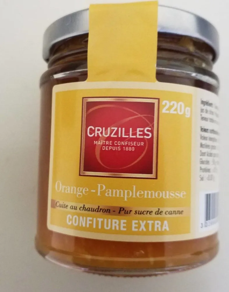 Confiture orange  pamplemousse