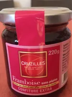 Confiture extra framboises sans pépins