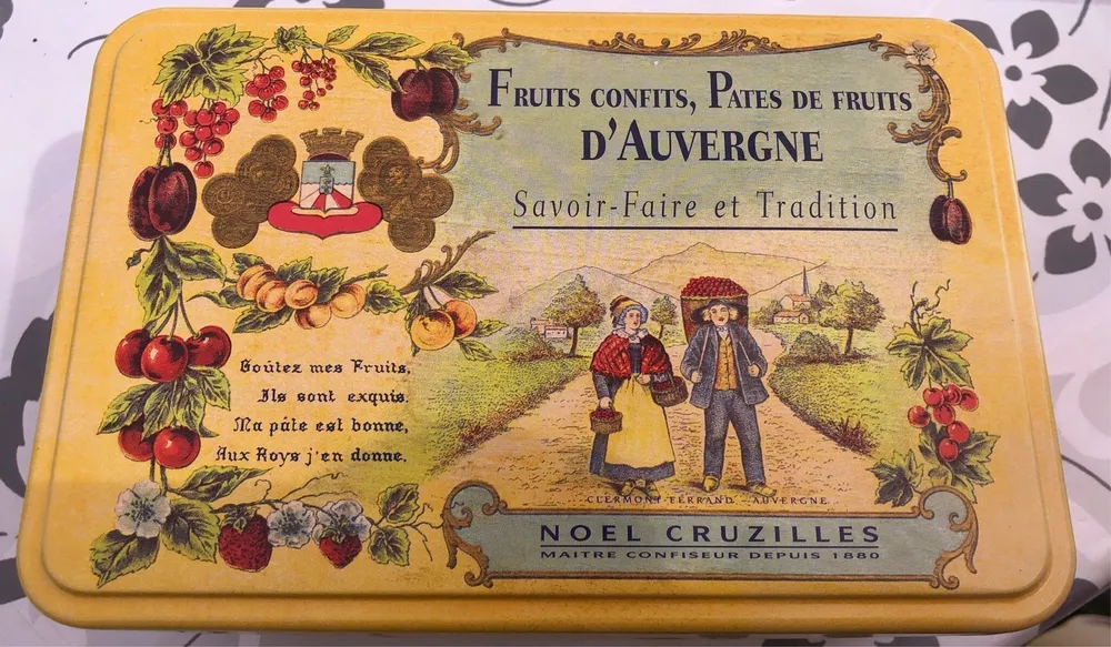 Fruits confits, pates de fruit