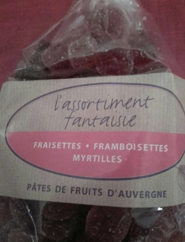 Pâtes de fruits