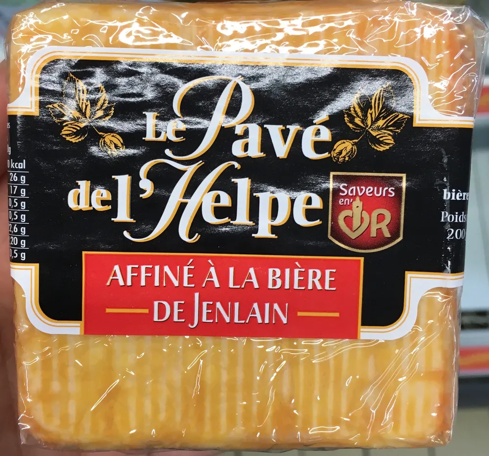 Le Pavé de l'Helpe affiné à la bière de Jenlain (26% MG)